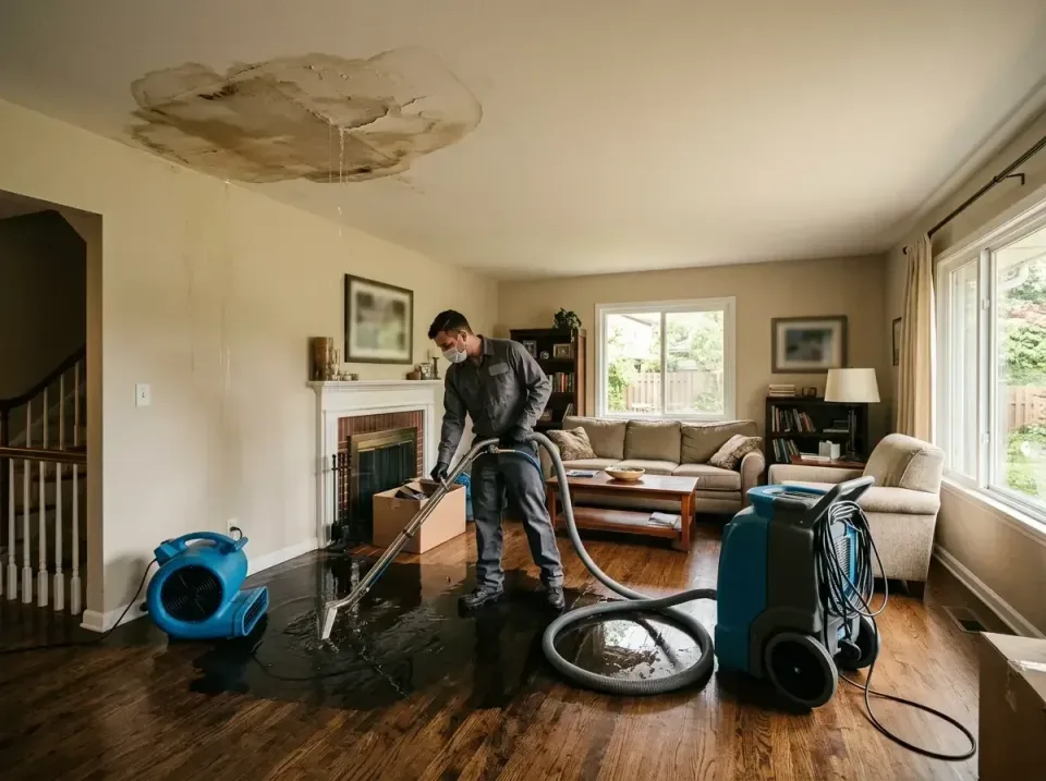 attic-pipe-burst-ceiling-drip-008 — frequently asked questions, Water Damage Restoration & Carpet Care in Amityville, NY